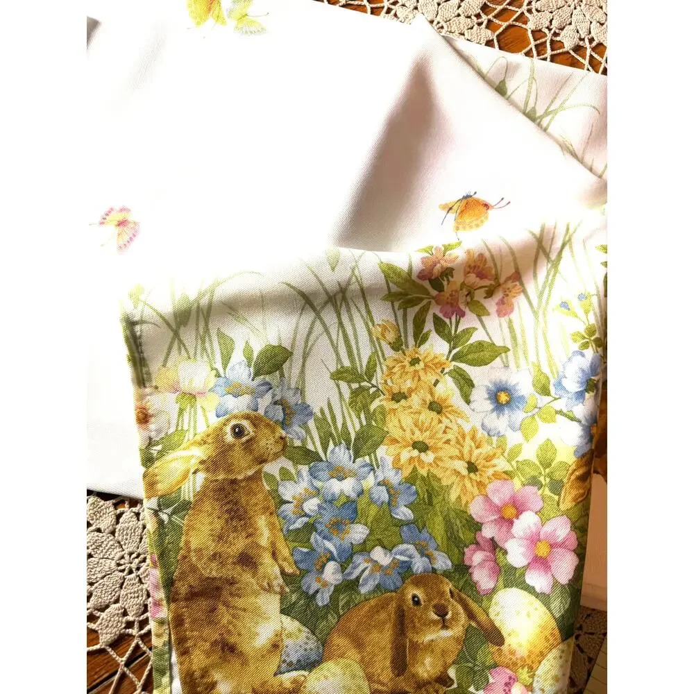 Rabbit tablecloth rectangle 56